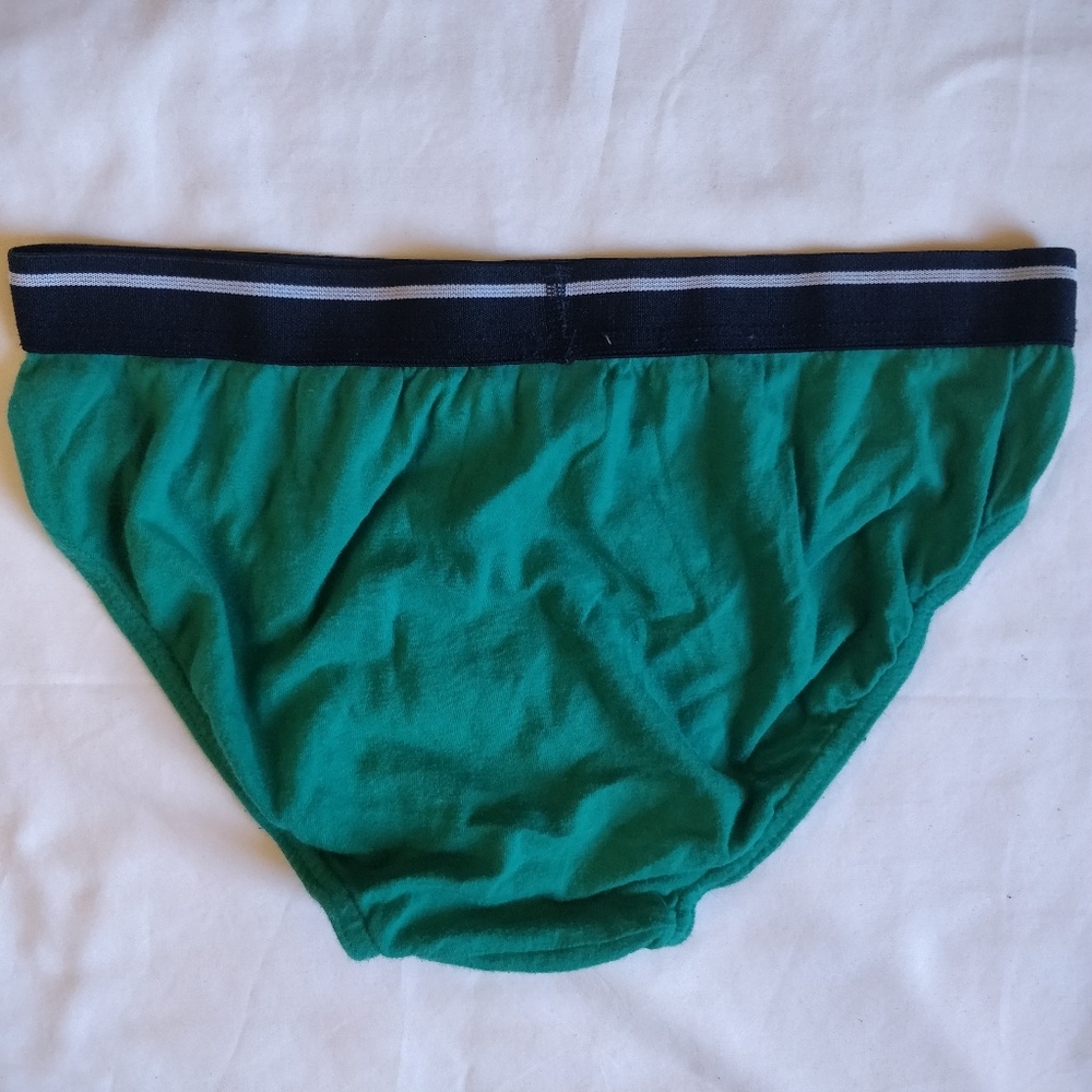 Green Men's Bonds Small Briefs - Picture 3 of 3